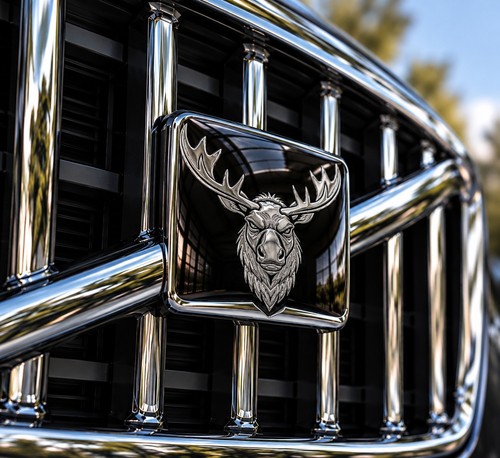 Volvo grille emblem - volvo, 53mm
