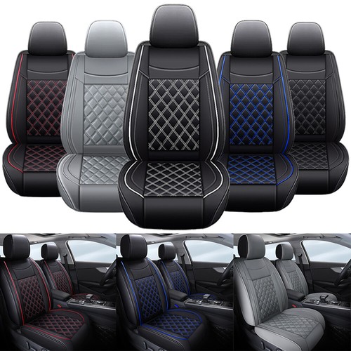Leather front rear seat - pu,