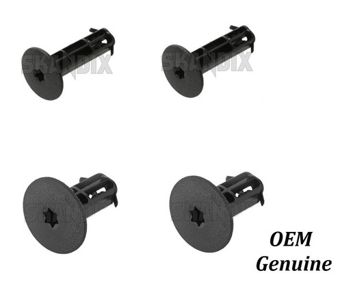 Volvo engine cover clips s60 - engine,